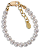 PLATED PEARL BRACELET - SMALL