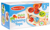 MATCH AND PUSH SPINNING TOPS