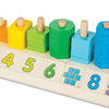 COUNTING SHAPE STACKER