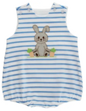 BASHFUL BUNNY - BOYS KNIT INFANT BUBBLE