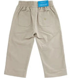 CHARLIE PULL ON PANT - KHAKI TWILL