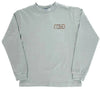 BOYS LONG SLEEVE TEE - DUCK SILHOUETTE ON SAGE