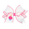 MEDIUM BIRTHDAY EMBROIDERED BOW