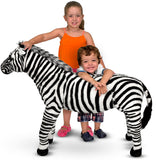 ZEBRA GIANT STUFFED ANIMAL