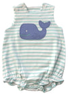 WALLY WHALE - GIRLS KNIT INFANT BUBBLE