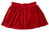 VELVET SKIRT - RED