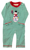 LONG SLEEVE SNOWMAN WITH GIFT ROMPER