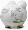 LAMBS N IVY PIGGY BANK