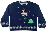 REINDEER KNIT SWEATER