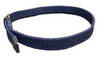 NAVY BRAIDED BELT