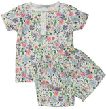 GIRLS FLORAL SHORT SET