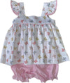 BUTTERFLY ANGEL SLEEVE BLOOMER SET