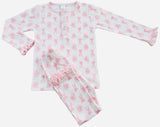 LA LUNA LONGSLEEVE BALLET PAJAMA SET