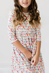 MERRY AND BRIGHT POCKET POCKET TWIRL DRESS