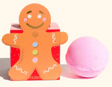 GINGERBREAD MAN BATH BOMB WITH SURPRISE INSIDE