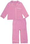 MAUVE RIGHTFIT MAGNETIC CLASSIC WITH A TWIST KIDS PAJAMA SET