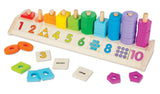 COUNTING SHAPE STACKER