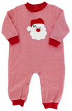 SANTA - BOYS KNIT ROMPER