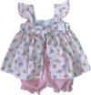 BUTTERFLY ANGEL SLEEVE BLOOMER SET