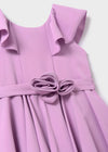 LAVENDER CREPE DRESS