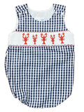 LULU BEBE CRAWFISH SMOCKED BOY BUBBLE