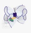 XL MARDI GRAS MASK BOW