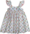 LULU BEBE BUTTERFLY ANGEL SLEEVE DRESS