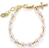 GOLD AND PEARL BRACELET - SMALL