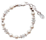 PEARL AND CRYSTLA BRACELET - SMALL