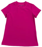 LULU BEBE ACTIVE SHORTSLEEVE TOP - FUSCHIA