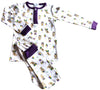 BOYS MARDI GRAS PUPPY PAJAMA SET