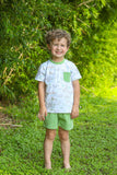 SAFARI ANIMALS POCKET SHORT SET