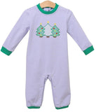 BOYS CHRISTMAS TREE ROMPER