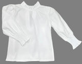 LYN LONGSLEEVE RUFFLE COLLAR TIE BACK SHIRT