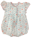 LULU BEBE HEARTS RUFFLE COLLAR BUBBLE