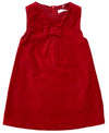 RED VELVET JUMPER DRESS