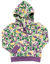 MARDI GRAS CAMO HOODIE