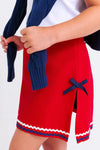 CLAYS CLUB SKORT (PIQUE) - RICHMOND RED