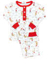 SANTA PUPPY PAJAMA SET