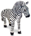 ZEBRA GIANT STUFFED ANIMAL