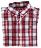 ROSCOE BUTTON DOWN - CRANBERRY