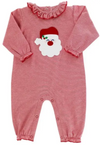 SANTA - GIRLS KNIT ROMPER