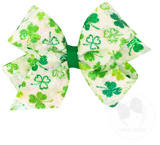 KING SEQUIN SHAMROCK BOW