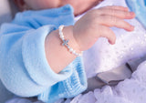 PEARL CROSS BRACELET FOR BAPTISM