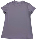 LULU BEBE ACTIVE SHORTSLEEVE TOP - LAVENDER