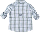 FOUNDERS FISHING SHIRT - GREEN AND BLUE PLAID