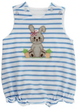 BASHFUL BUNNY - GIRLS KNIT INFANT BUBBLE