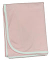 PIMA BLANKET - PINK AND WHITE