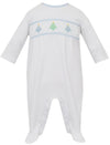 BOY CHRISTMAS TREE LONG SLEEVE FOOTIE