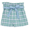 MADDIE BEA BAG SHORTS EASTPOINT PLAID WITH BARRINGTON BLUE